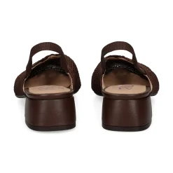 MIUXA Zapatos de tacón bajo PERA CHOCOLATE/CHOCO