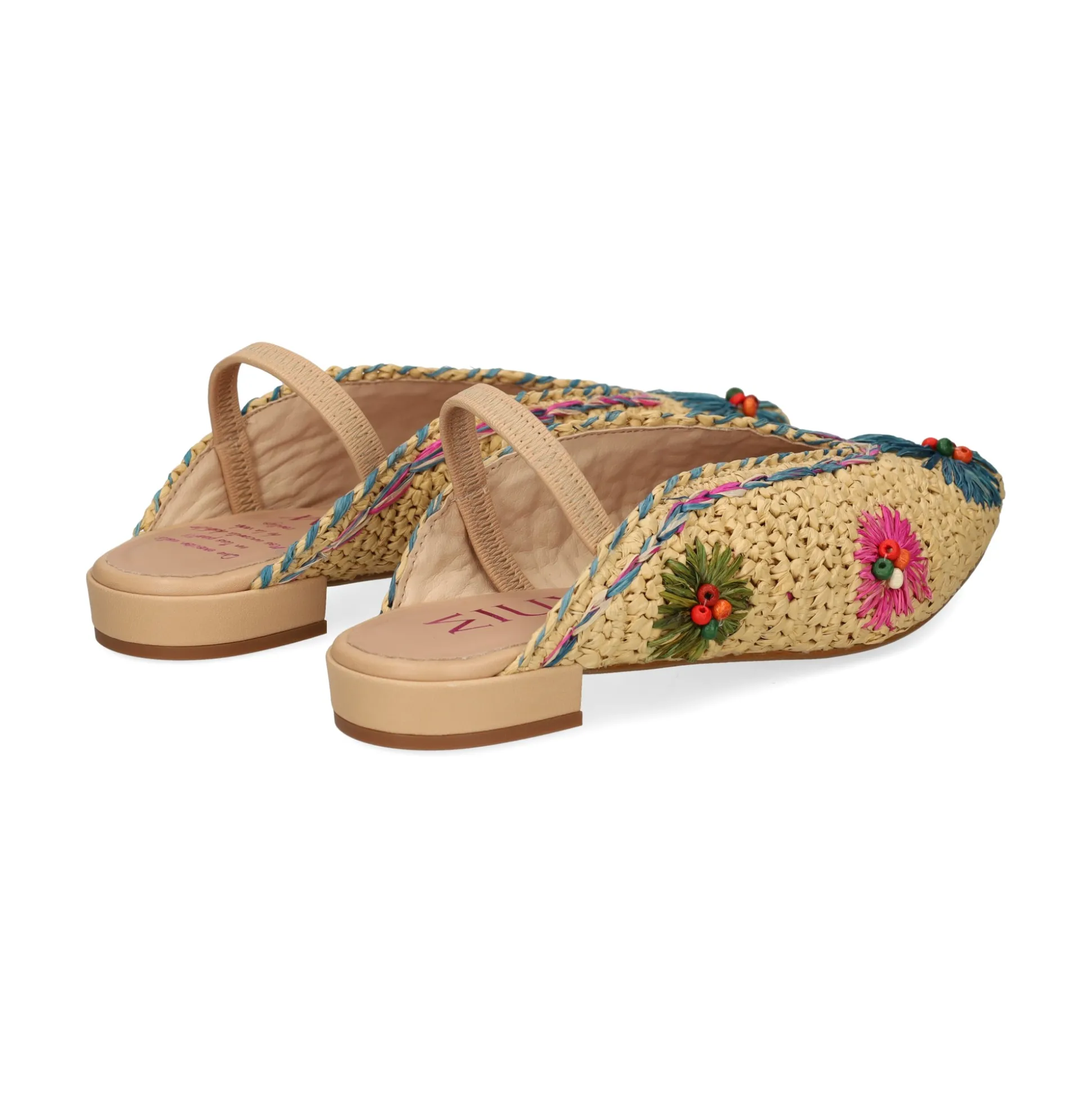 MIUXA Zapatos planos de Mujer ZAOMI NATURAL/CHERISH