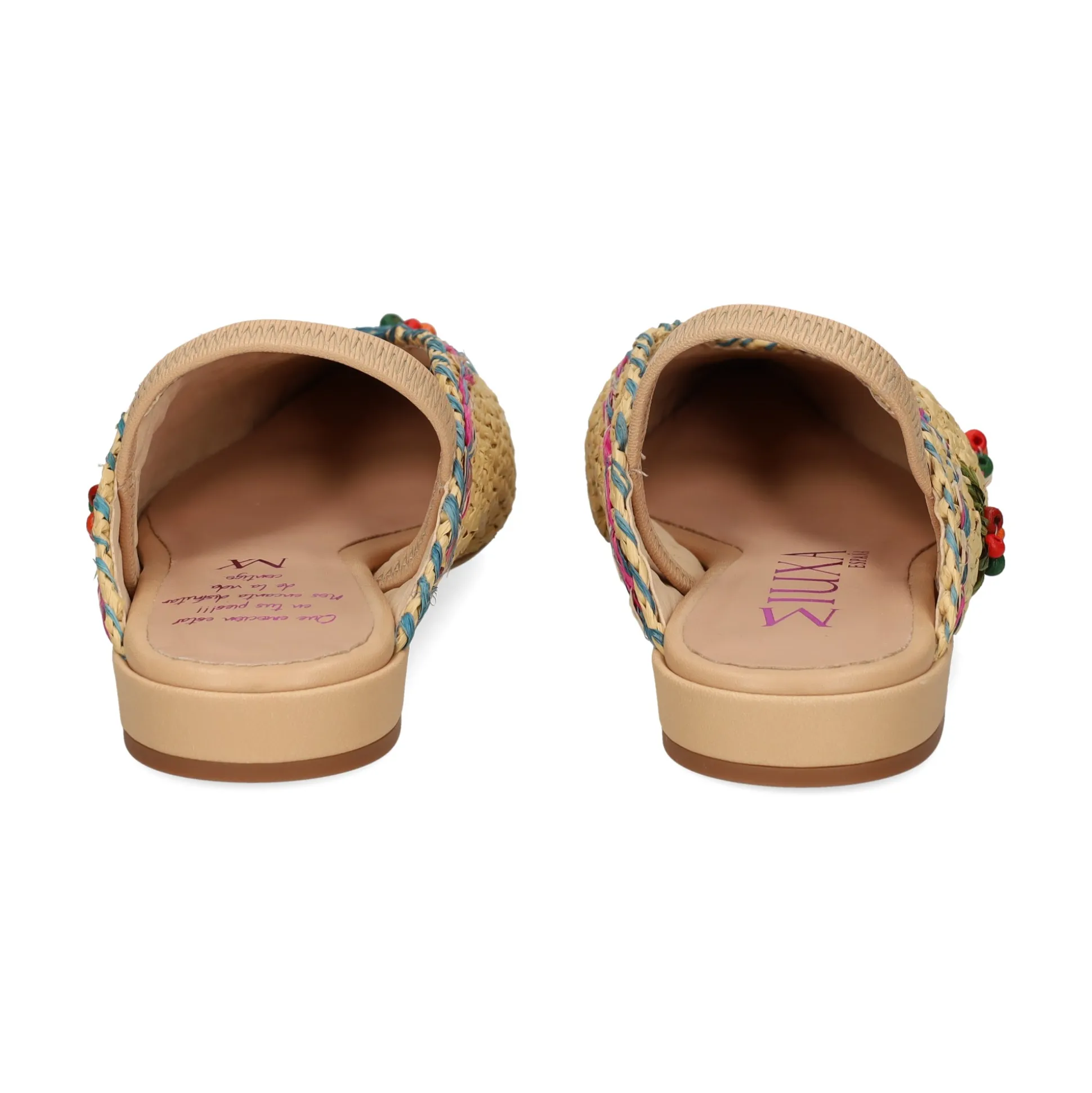MIUXA Zapatos planos de Mujer ZAOMI NATURAL/CHERISH