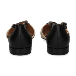 MIUXA Zapatos planos de Mujer ZANDY AFRO/LAP/NEGRO