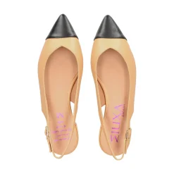 MIUXA Zapatos planos de Mujer ZAMY NEGRO/CHERISH