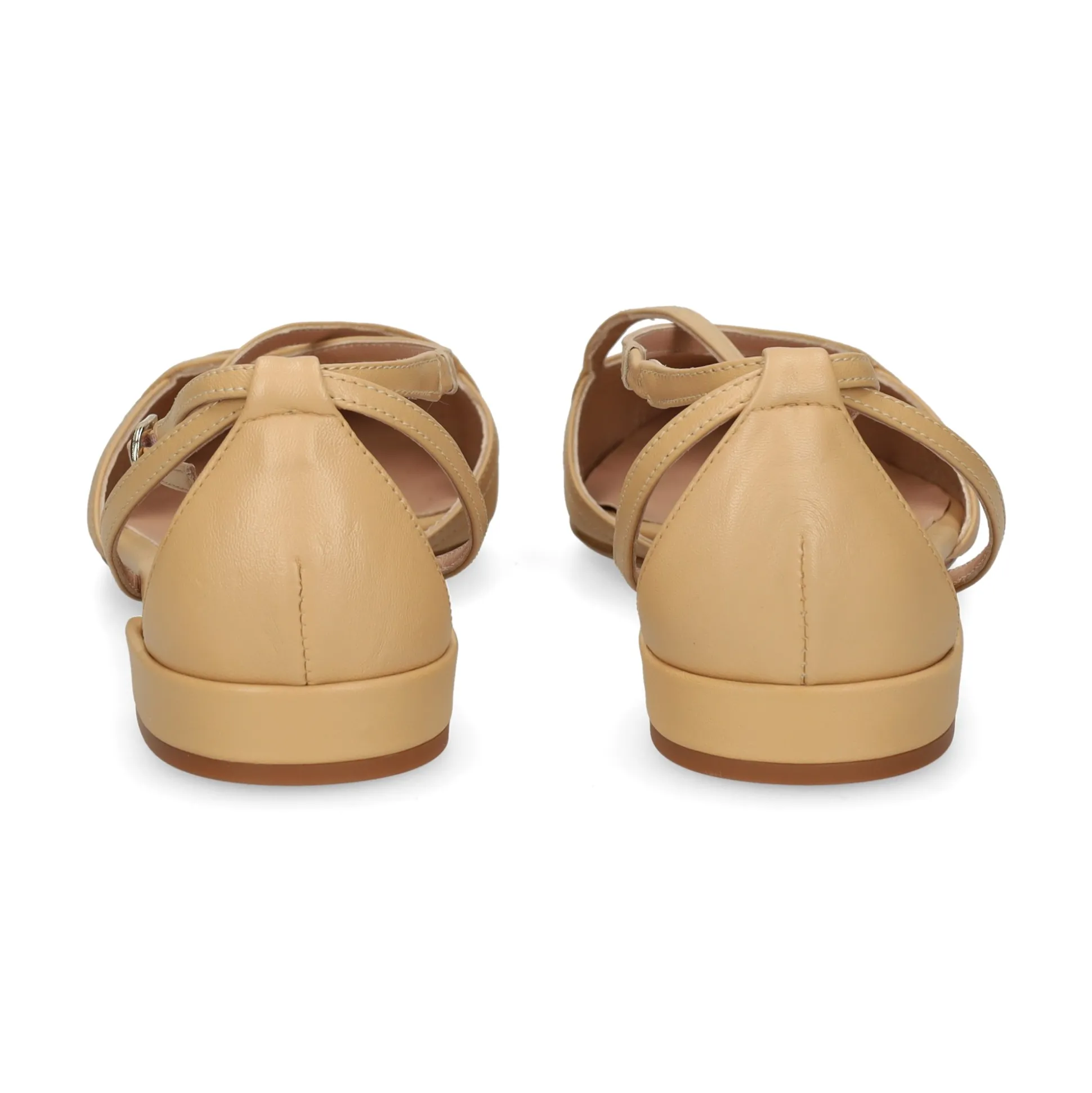 MIUXA Zapatos planos de Mujer ZAKLIO NEGRO/CHERISH