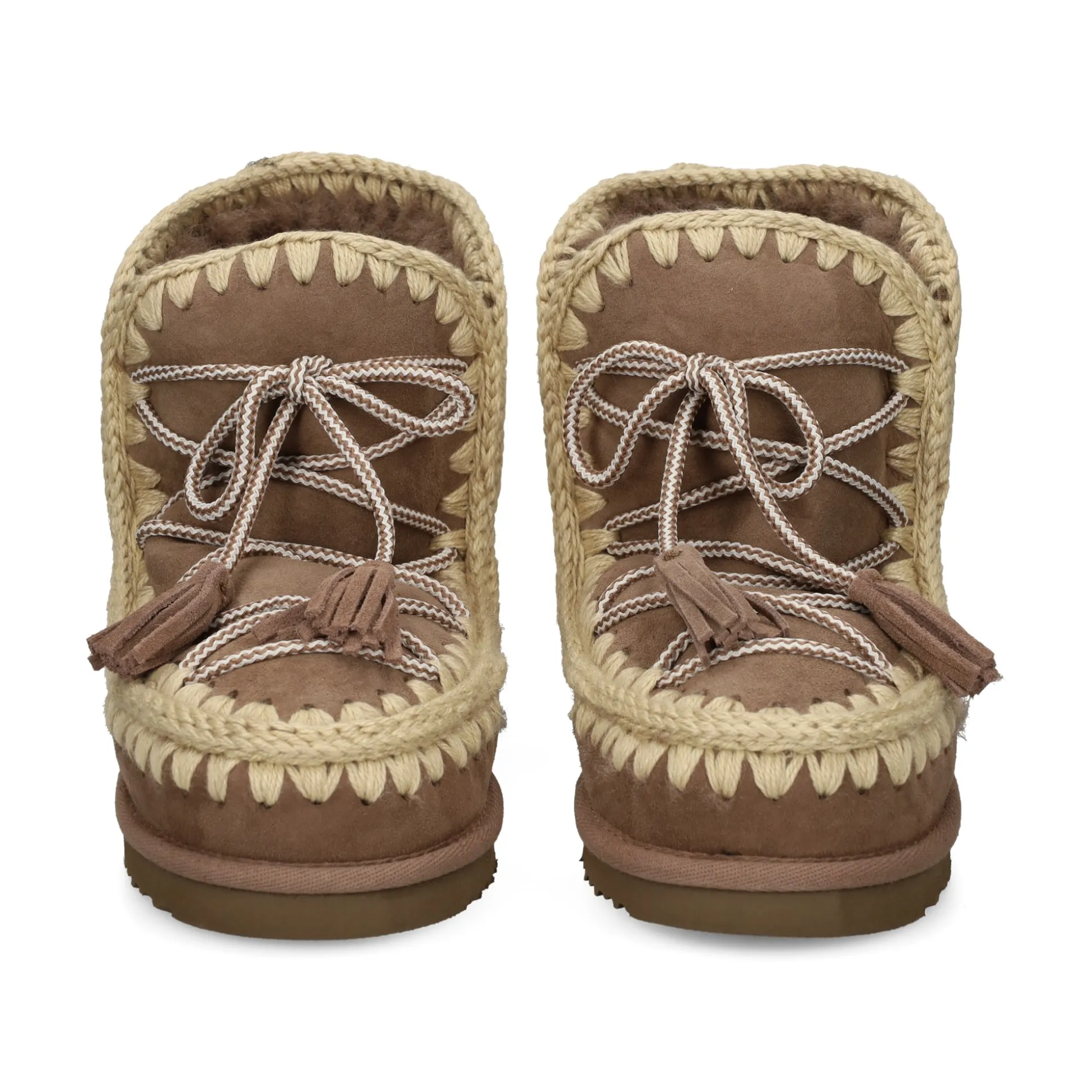 MOU Botines planos de Mujer Eskimo scoubidoo lace ELGRY