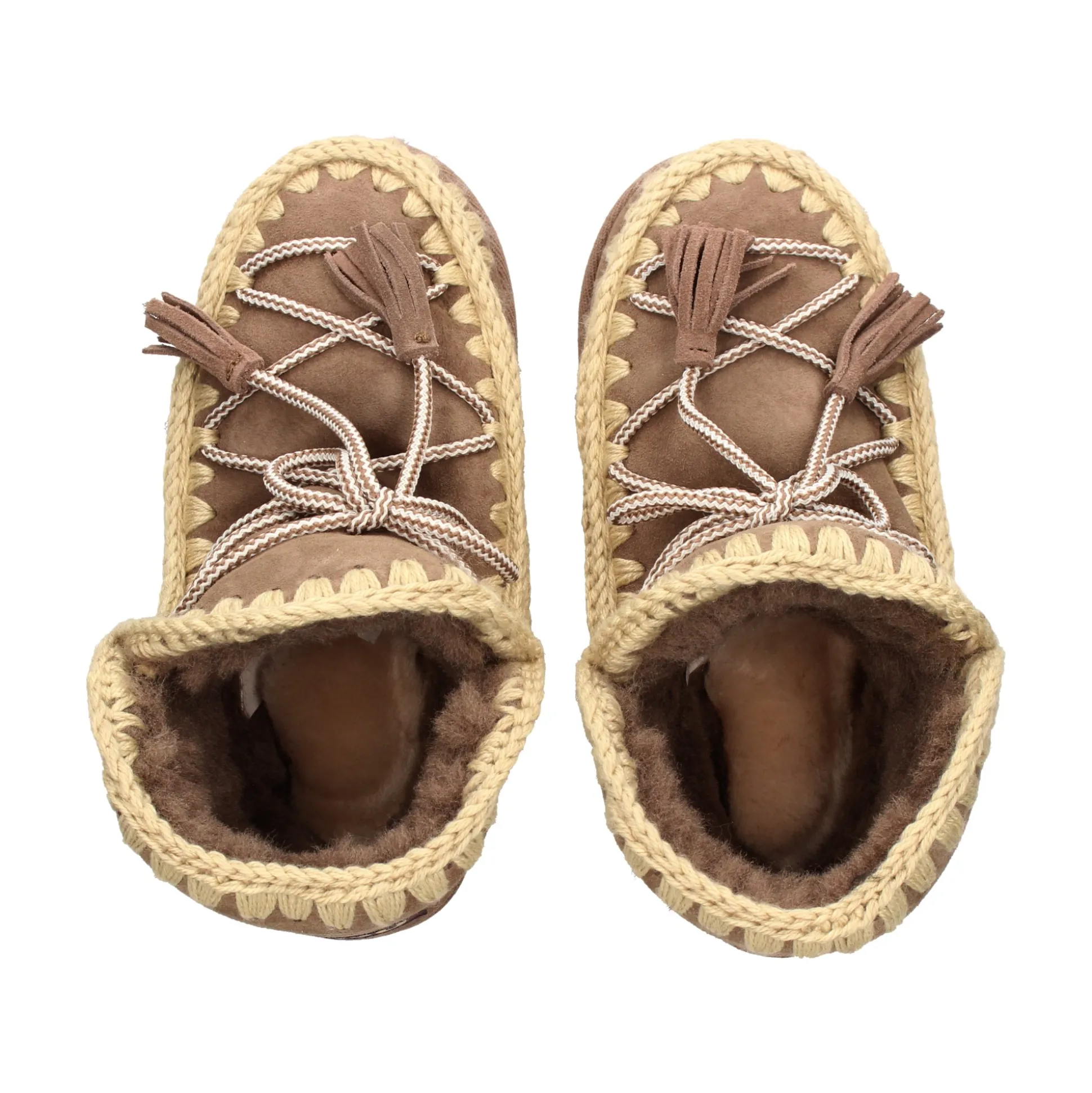MOU Botines planos de Mujer Eskimo scoubidoo lace ELGRY