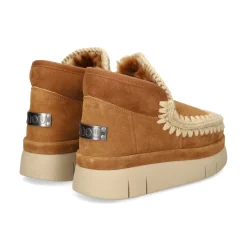 MOU Botines planos de Mujer Bounce welt sneaker suede COG