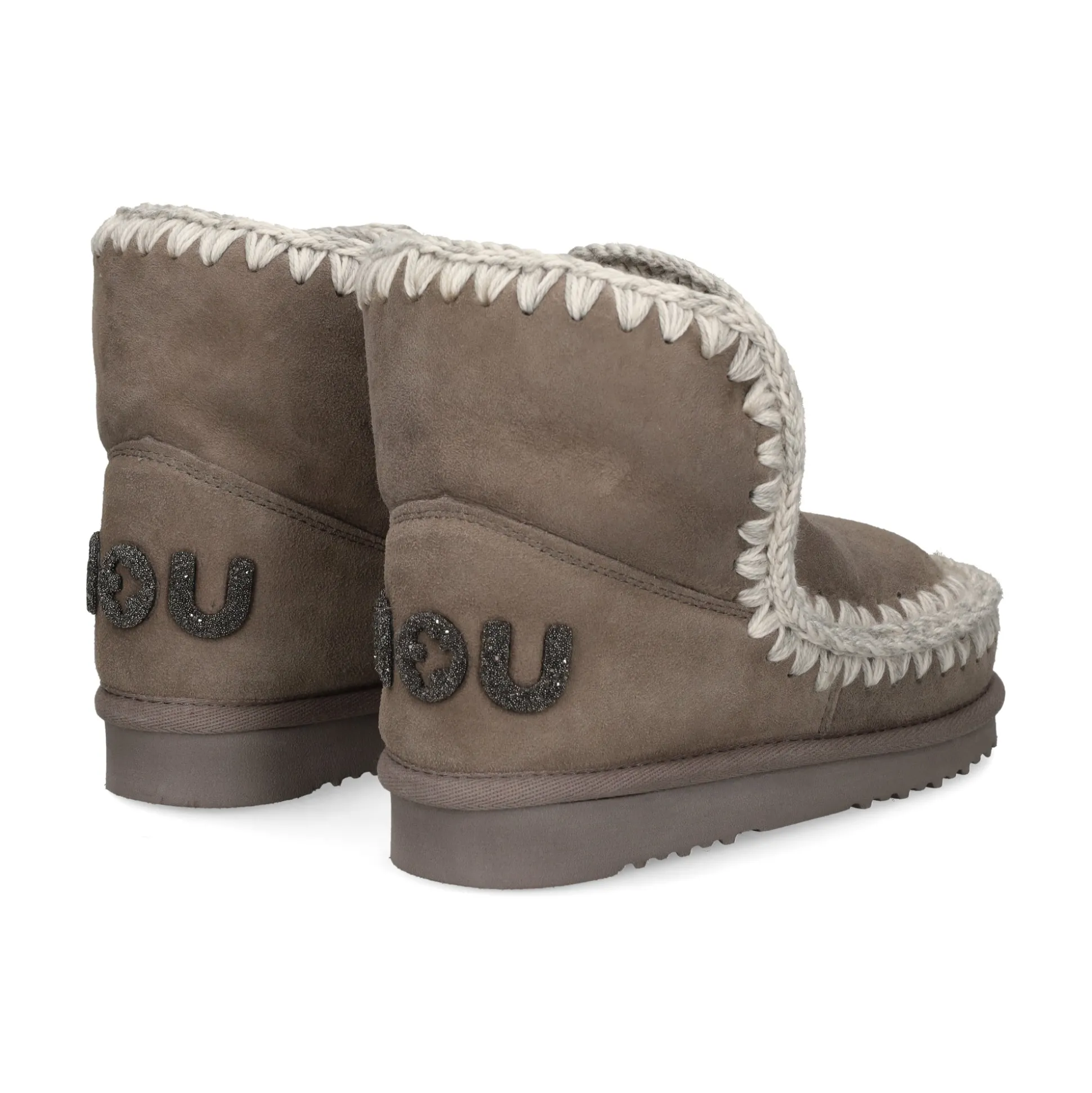 MOU Botines planos de Mujer ESKIMO 18 GLITTER LOGO NGRY