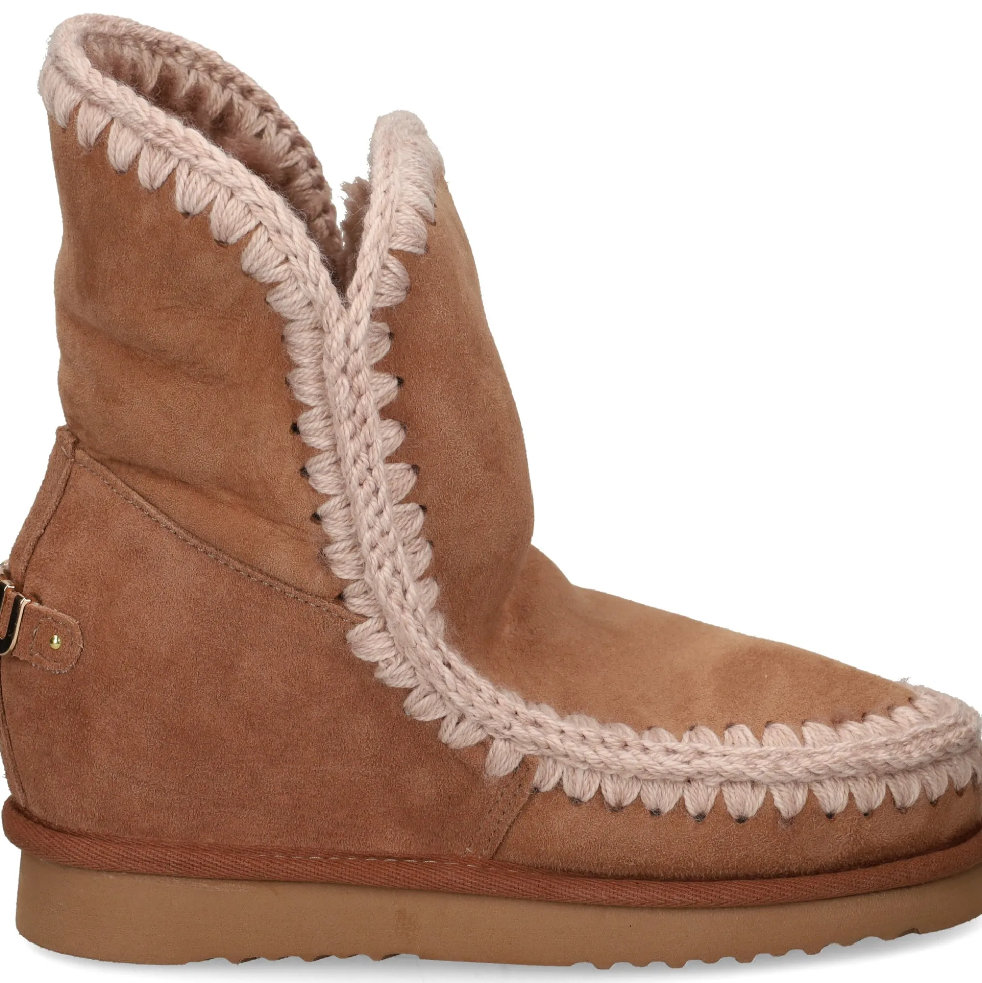 MOU Botines planos de Mujer Inner WedgeSh big metal logo PKBRO