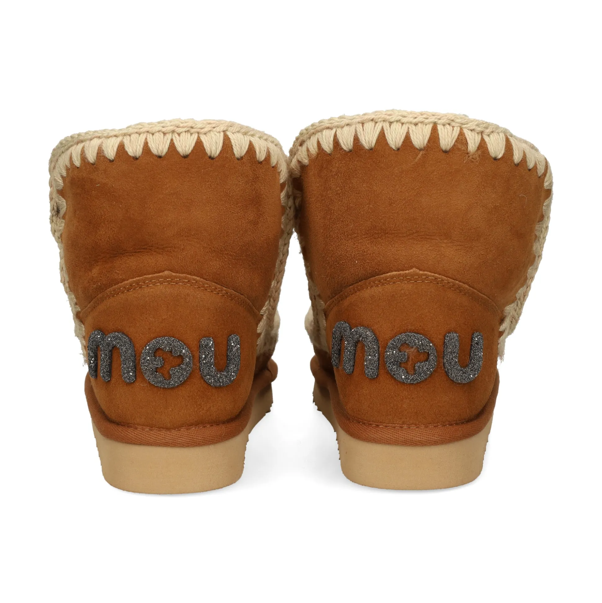 MOU Botines planos de Mujer ESKIMO 18 GLITTER LOGO COG
