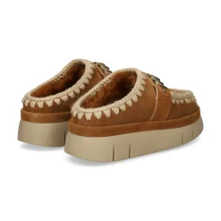 MOU Zuecos de Mujer Bounce welt clog suede COG
