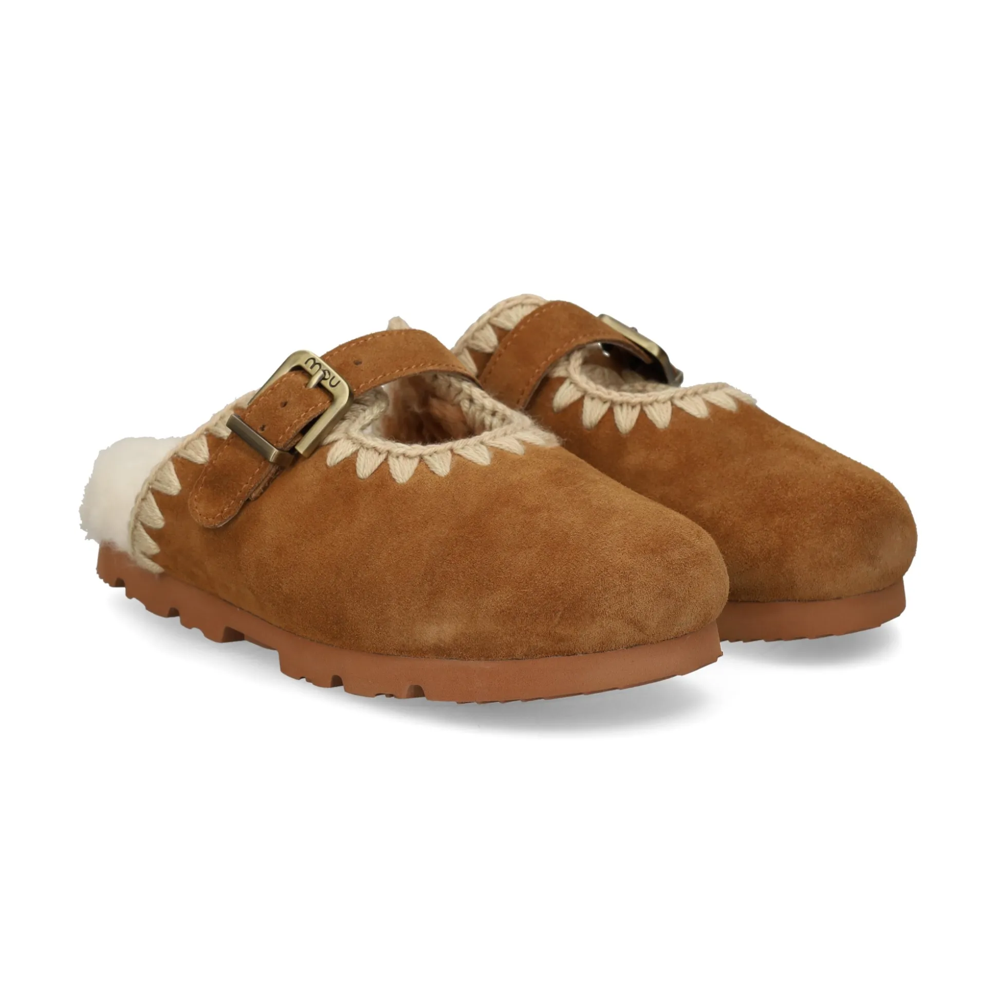 MOU Zuecos de Mujer Winter bio clog suede COG