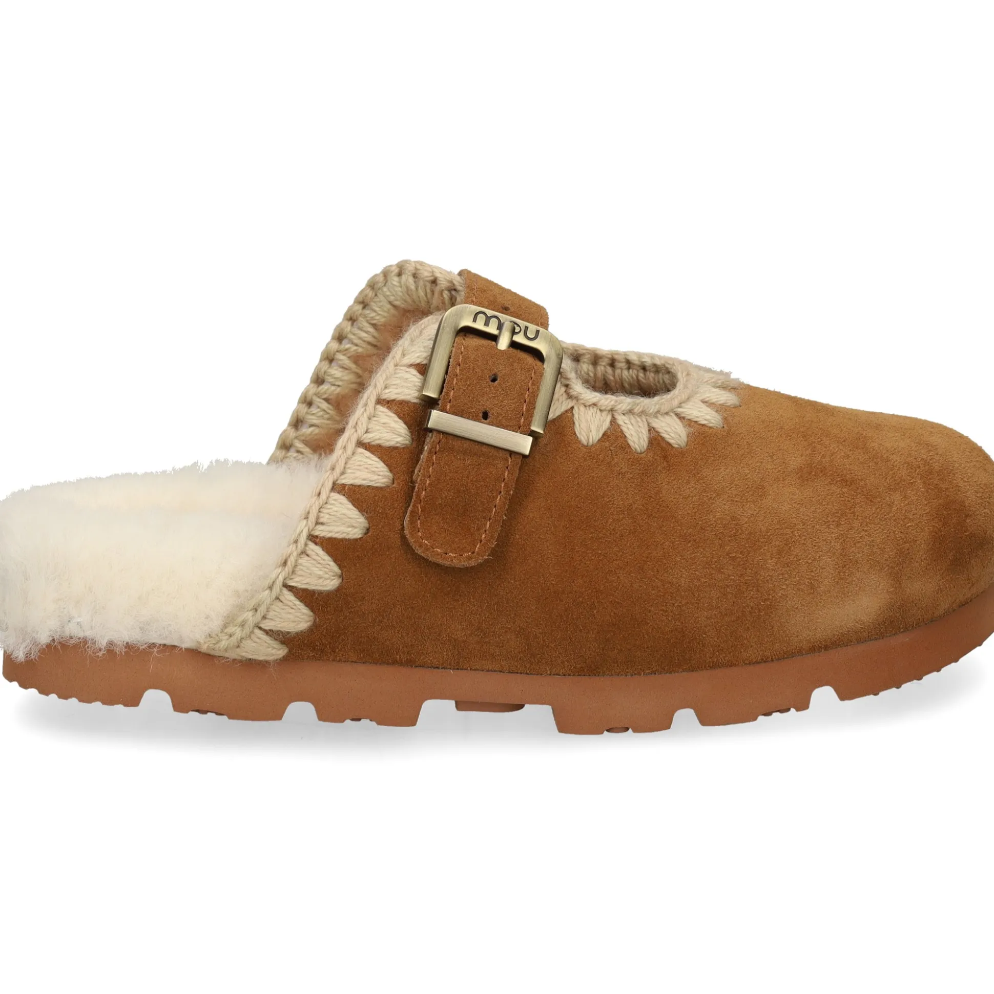 MOU Zuecos de Mujer Winter bio clog suede COG