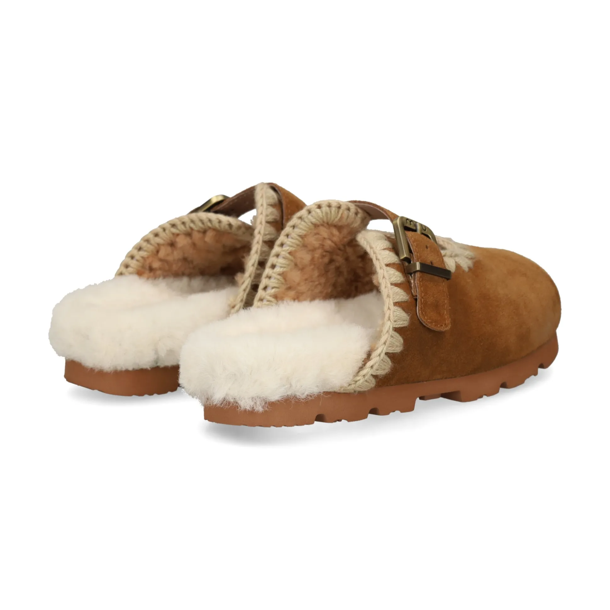 MOU Zuecos de Mujer Winter bio clog suede COG