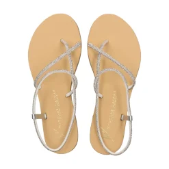 NICOLAS LAINAS Sandalias planas de Mujer 67-TC BLANCO