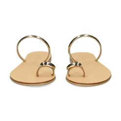 NICOLAS LAINAS Sandalias planas de Mujer 313L-T GOLD
