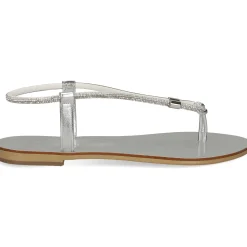 NICOLAS LAINAS Sandalias planas de Mujer 53-TCM SILVER
