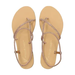 NICOLAS LAINAS Sandalias planas de Mujer 67-TC COBRE