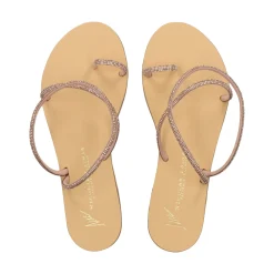 NICOLAS LAINAS Sandalias planas de Mujer 63-TC COBRE