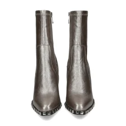 NOA HARMON Botines con tacón de Mujer 009095 0097 PLATA VIEJ