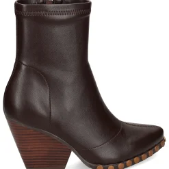 NOA HARMON Botines con tacón de Mujer 008072 MARRON OSCURO