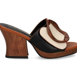 NOA HARMON Sandalias con plataforma de Mujer 009662-0M10 MULTI BEIGE