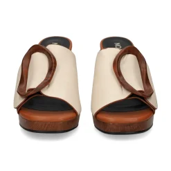 NOA HARMON Sandalias con plataforma de Mujer 009662-0M10 MULTI BEIGE