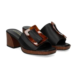NOA HARMON Sandalias con plataforma de Mujer 009236-0006 NEGRO