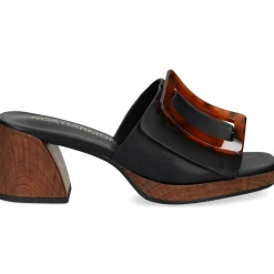 NOA HARMON Sandalias con plataforma de Mujer 009236-0006 NEGRO