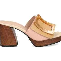 NOA HARMON Sandalias con plataforma de Mujer 009235-0M07 MULTI CUERO