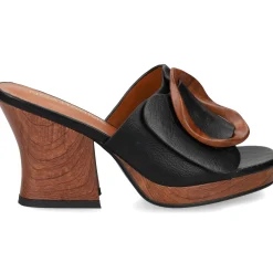 NOA HARMON Sandalias con plataforma de Mujer 009662-0006 NEGRO