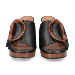 NOA HARMON Sandalias con plataforma de Mujer 009662-0006 NEGRO