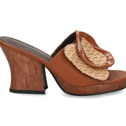 NOA HARMON Sandalias con plataforma de Mujer 009660-0007 CUERO