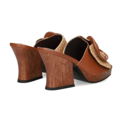 NOA HARMON Sandalias con plataforma de Mujer 009660-0007 CUERO