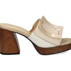 NOA HARMON Sandalias con plataforma de Mujer 009235-0M10 MULTI BEIGE