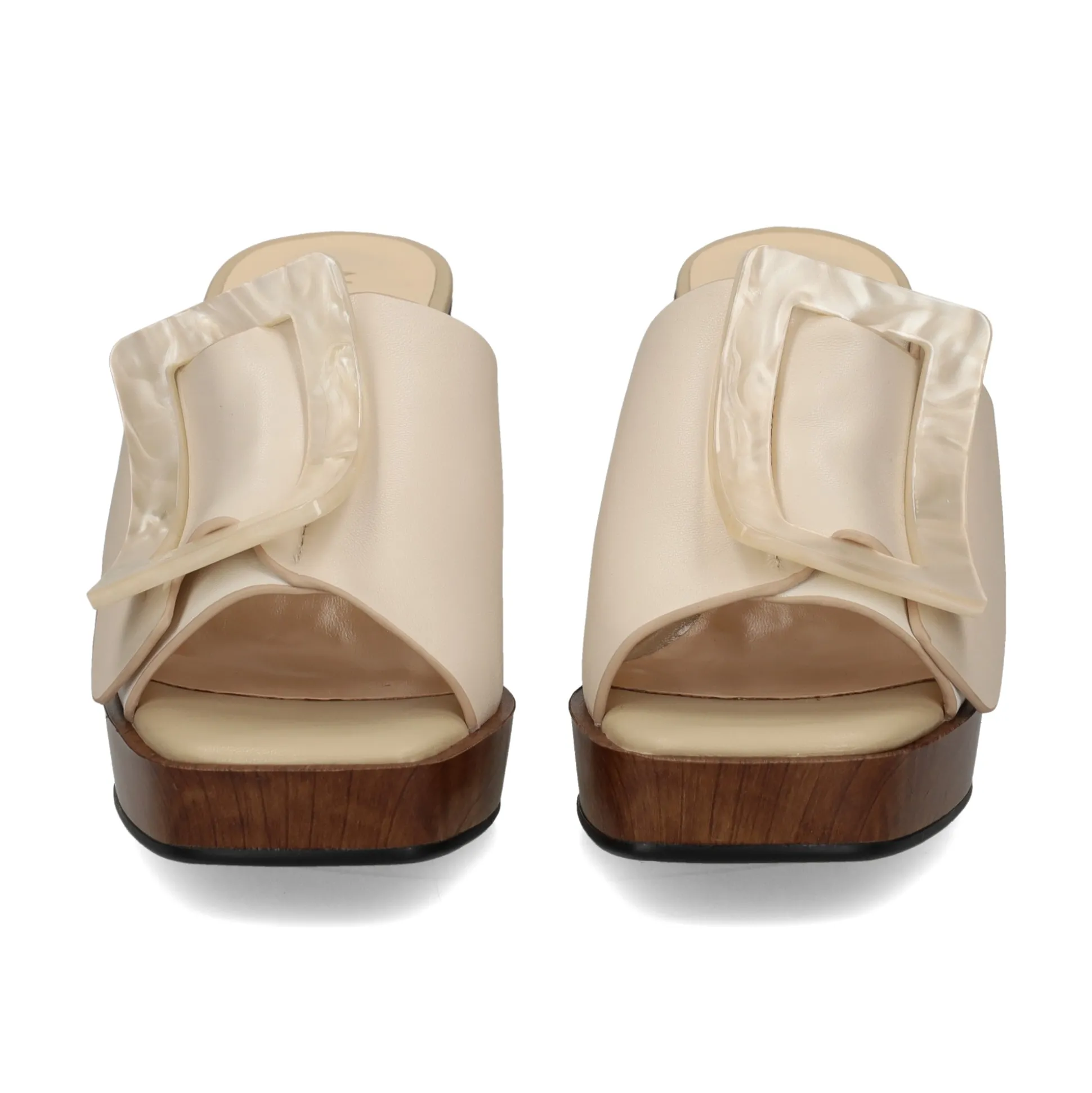 NOA HARMON Sandalias con plataforma de Mujer 009235-0M10 MULTI BEIGE