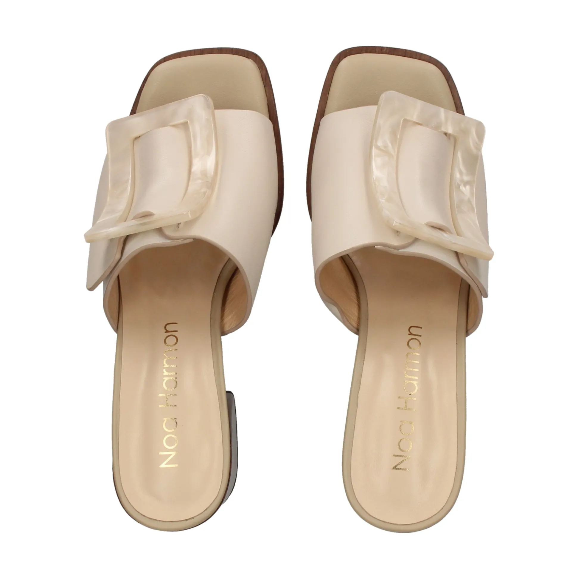 NOA HARMON Sandalias con plataforma de Mujer 009235-0M10 MULTI BEIGE