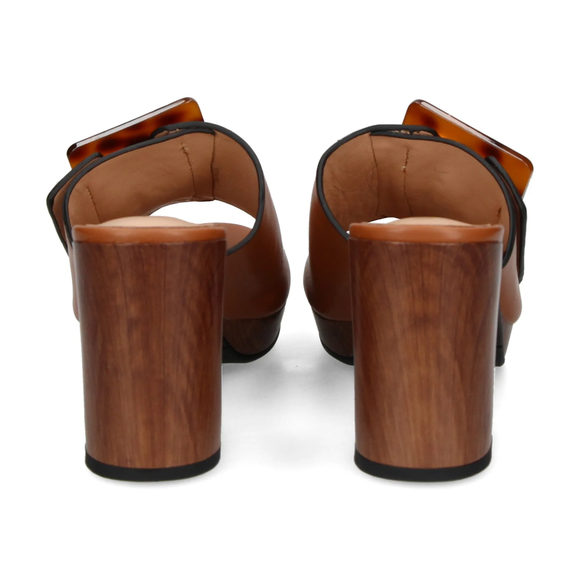 NOA HARMON Sandalias con plataforma de Mujer 008745-0007 CUERO