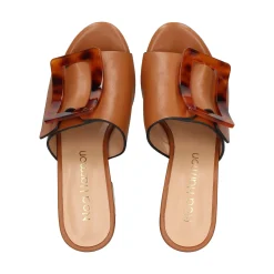 NOA HARMON Sandalias con plataforma de Mujer 008745-0007 CUERO