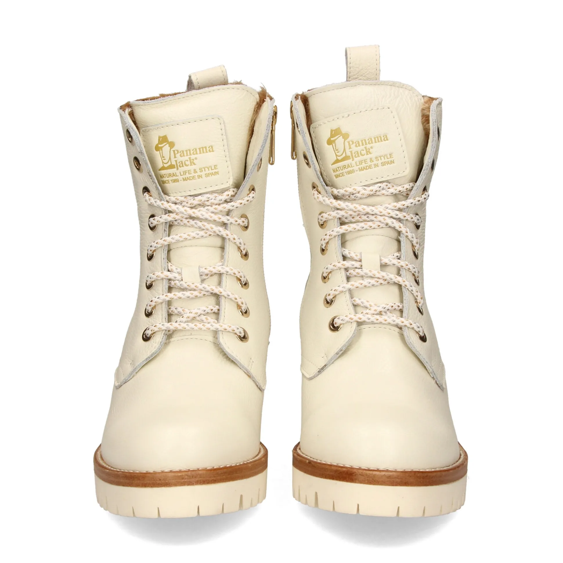 PANAMA JACK Botines con tacón de Mujer Padma B6 blanco