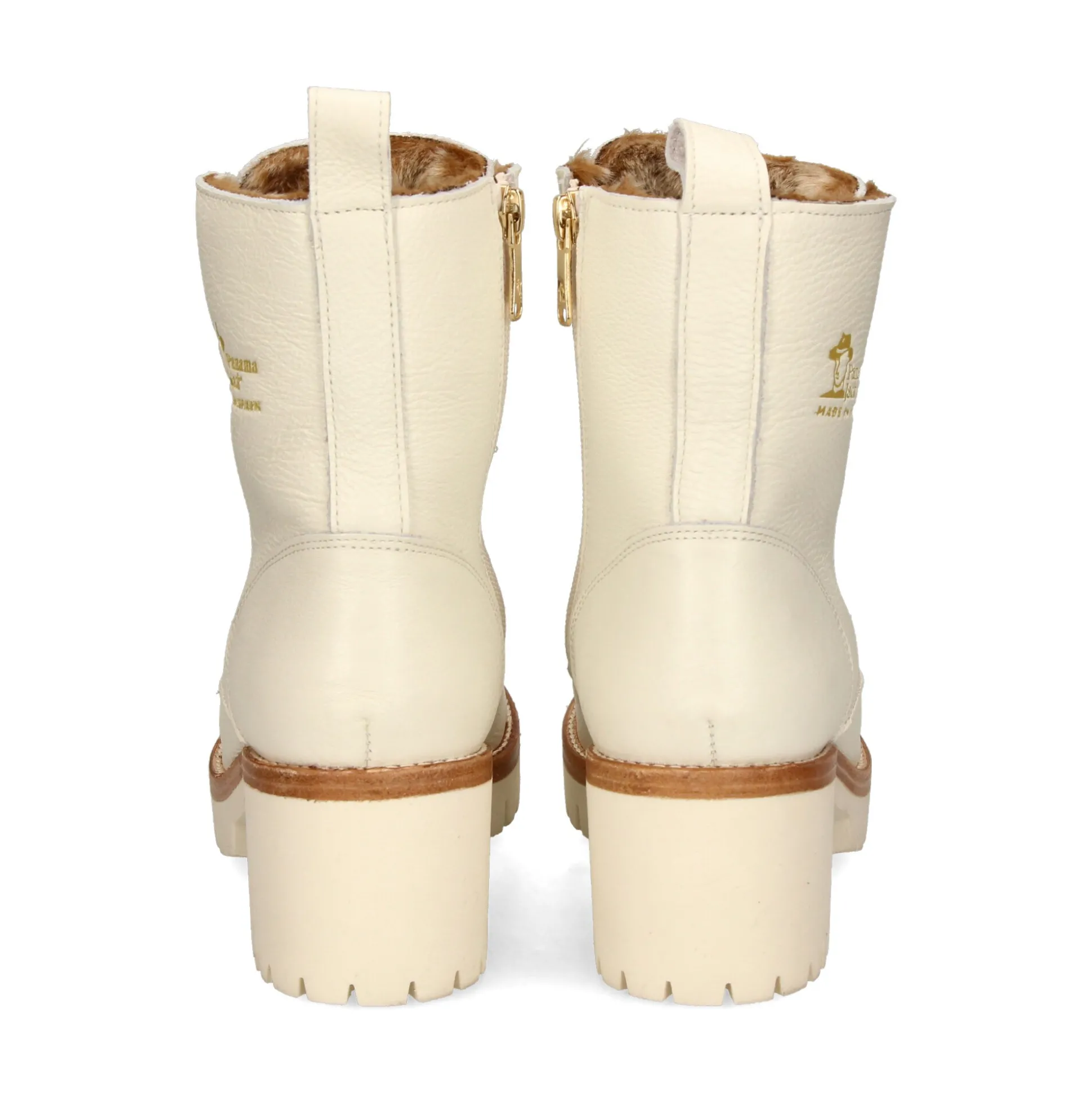 PANAMA JACK Botines con tacón de Mujer Padma B6 blanco