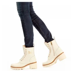 PANAMA JACK Botines con tacón de Mujer Padma B6 blanco