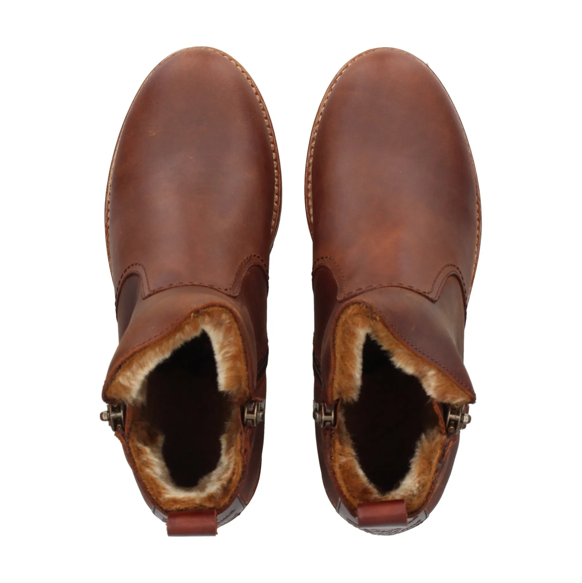 PANAMA JACK Botines con tacón de Mujer Pauline B9 CUERO