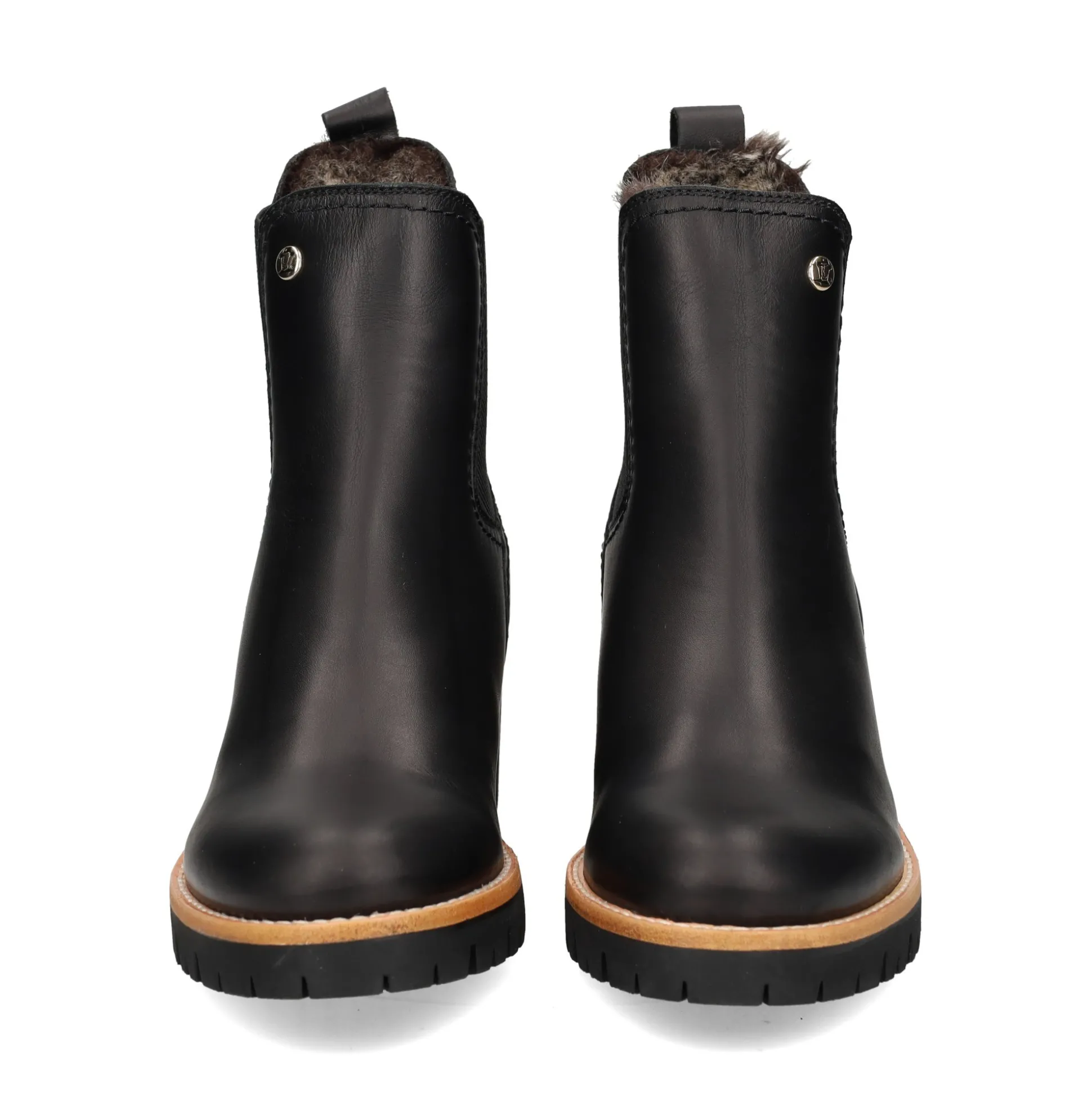 PANAMA JACK Botines con tacón de Mujer PIA B1 NEGRO