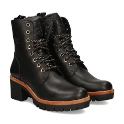 PANAMA JACK Botines con tacón de Mujer Padma B2 NEGRO