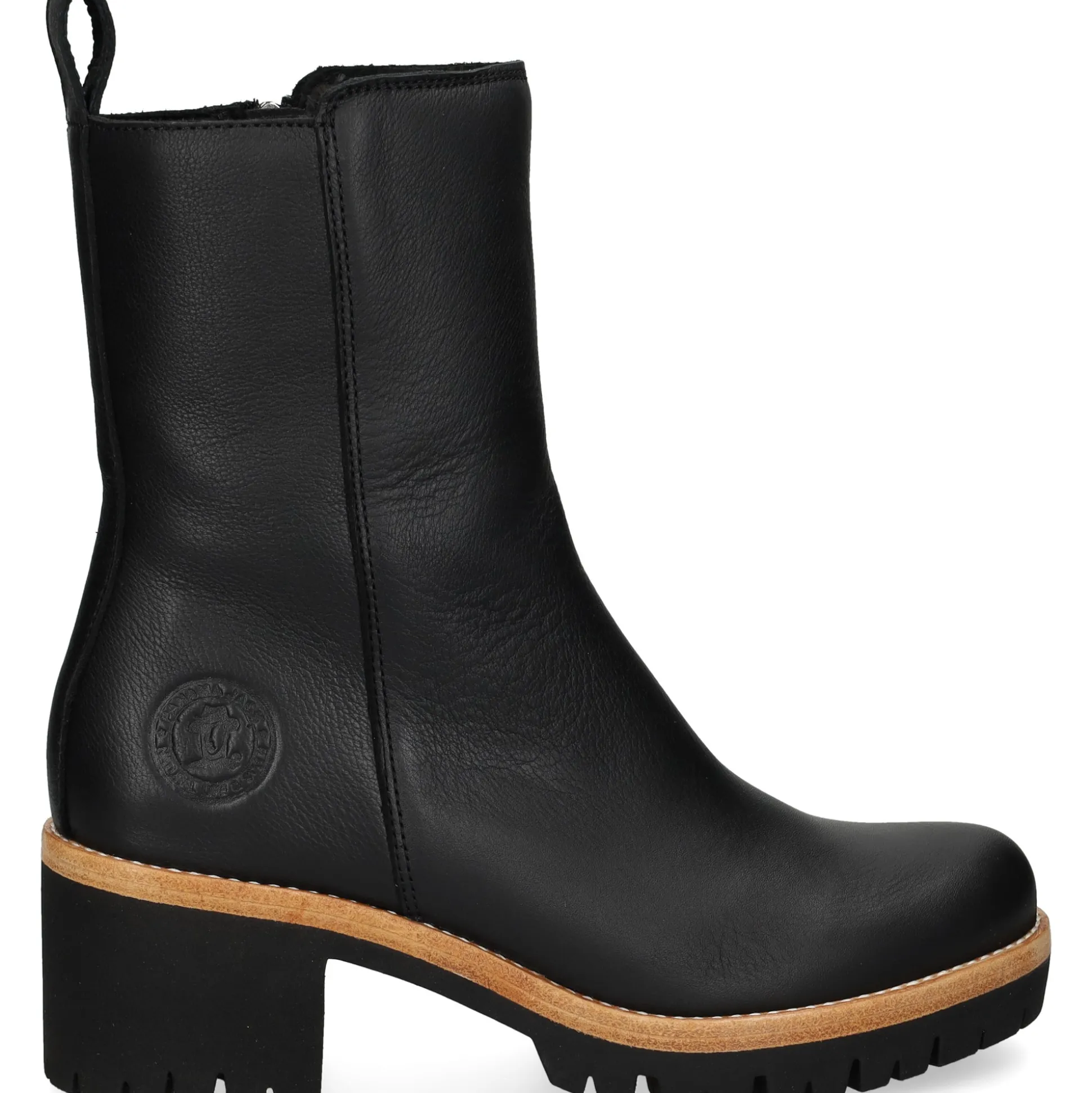 PANAMA JACK Botines con tacón de Mujer Polet B1 NEGRO