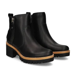 PANAMA JACK Botines con tacón de Mujer Pauline B11 NEGRO