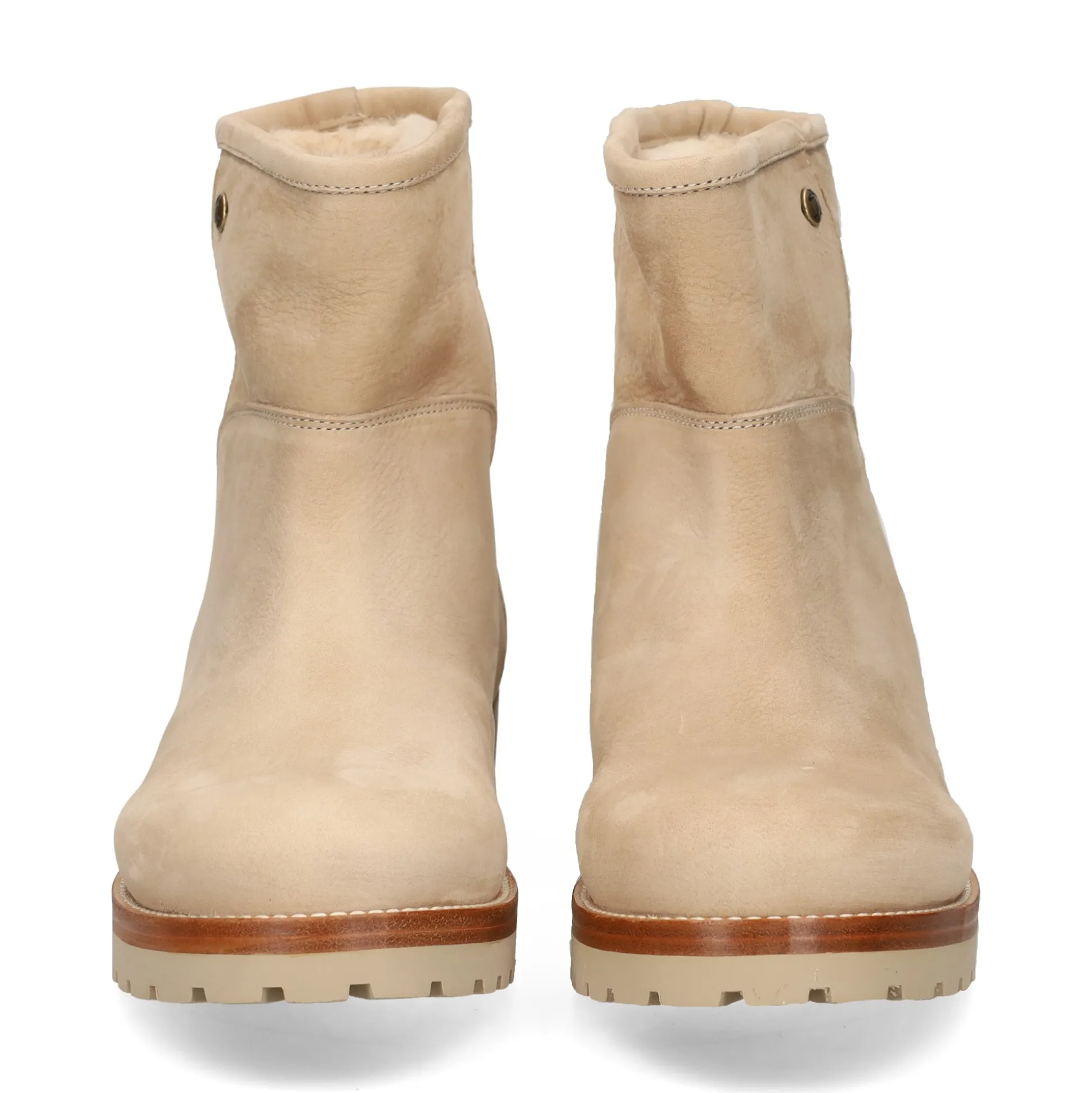 PANAMA JACK Botines planos de Mujer Grace B2 CRUDO