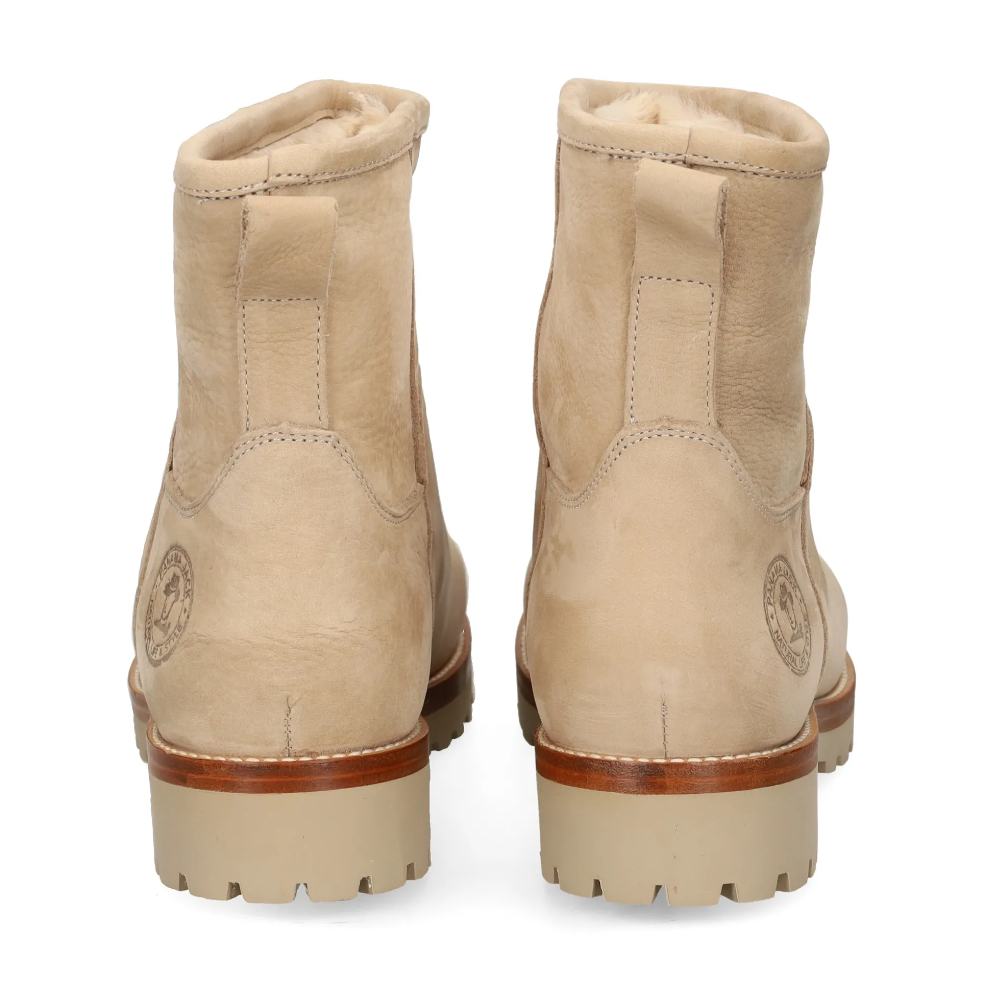 PANAMA JACK Botines planos de Mujer Grace B2 CRUDO