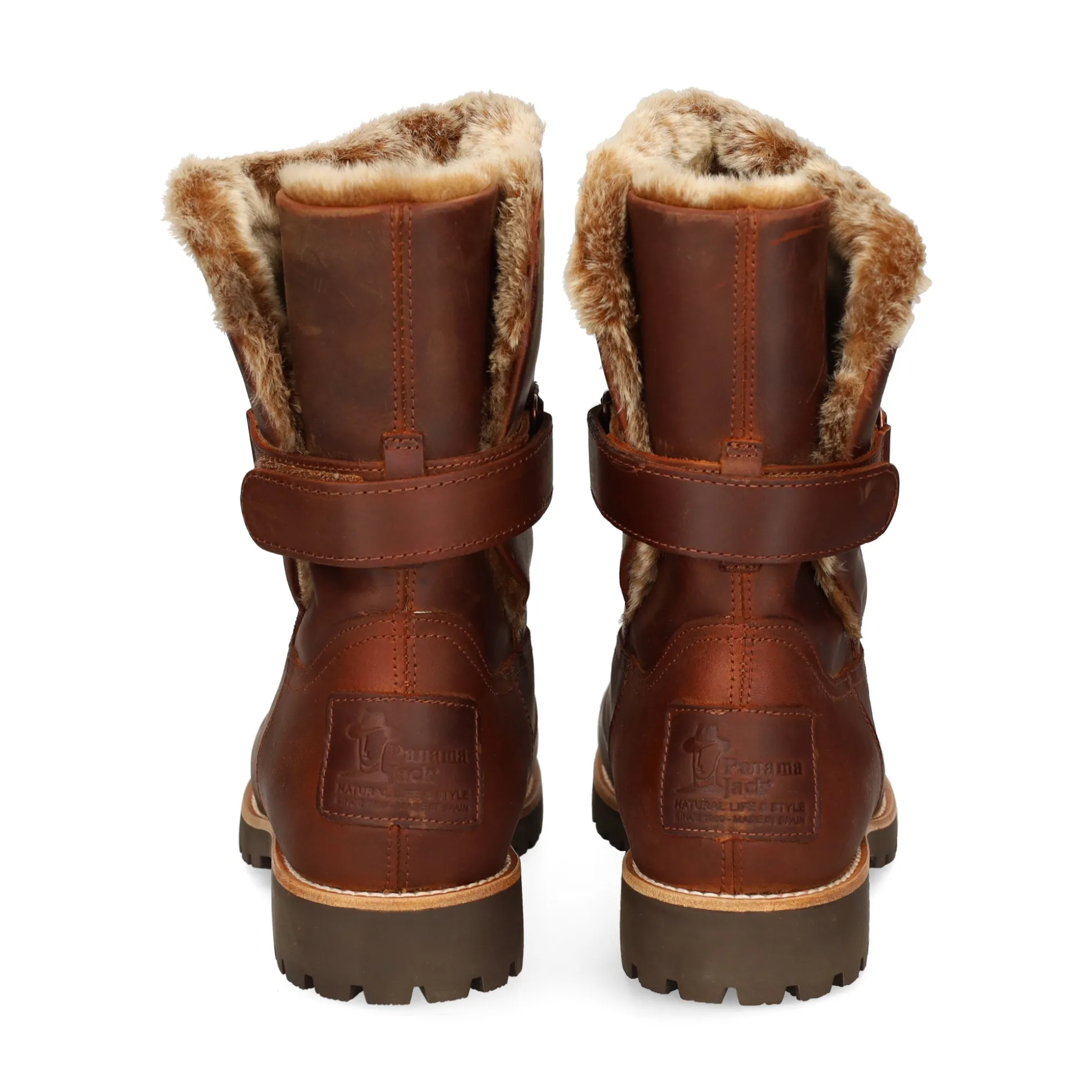 PANAMA JACK Botines planos de Mujer Felia Trav B5 CUERO