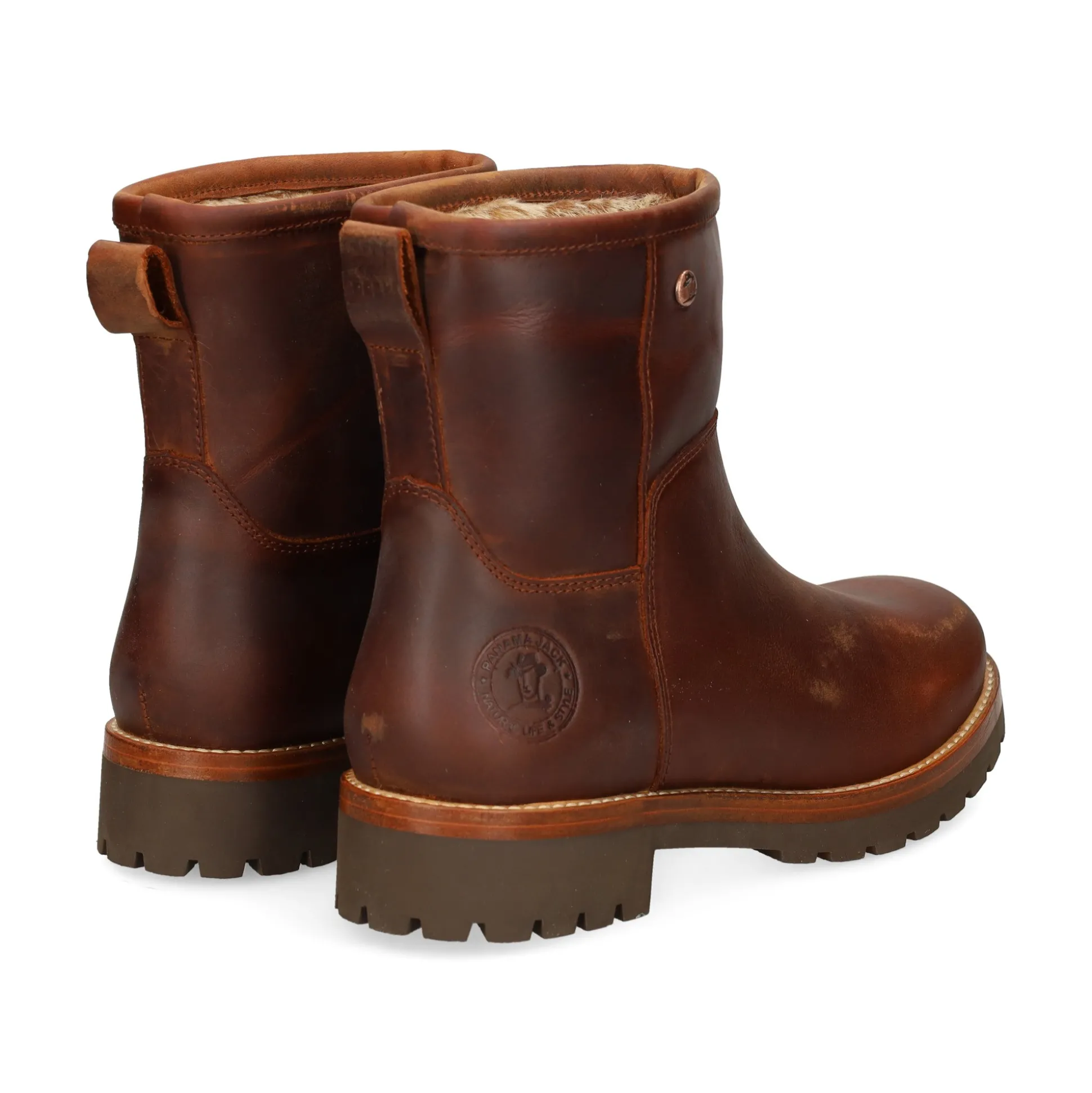 PANAMA JACK Botines planos de Mujer Grace B3 Cuero