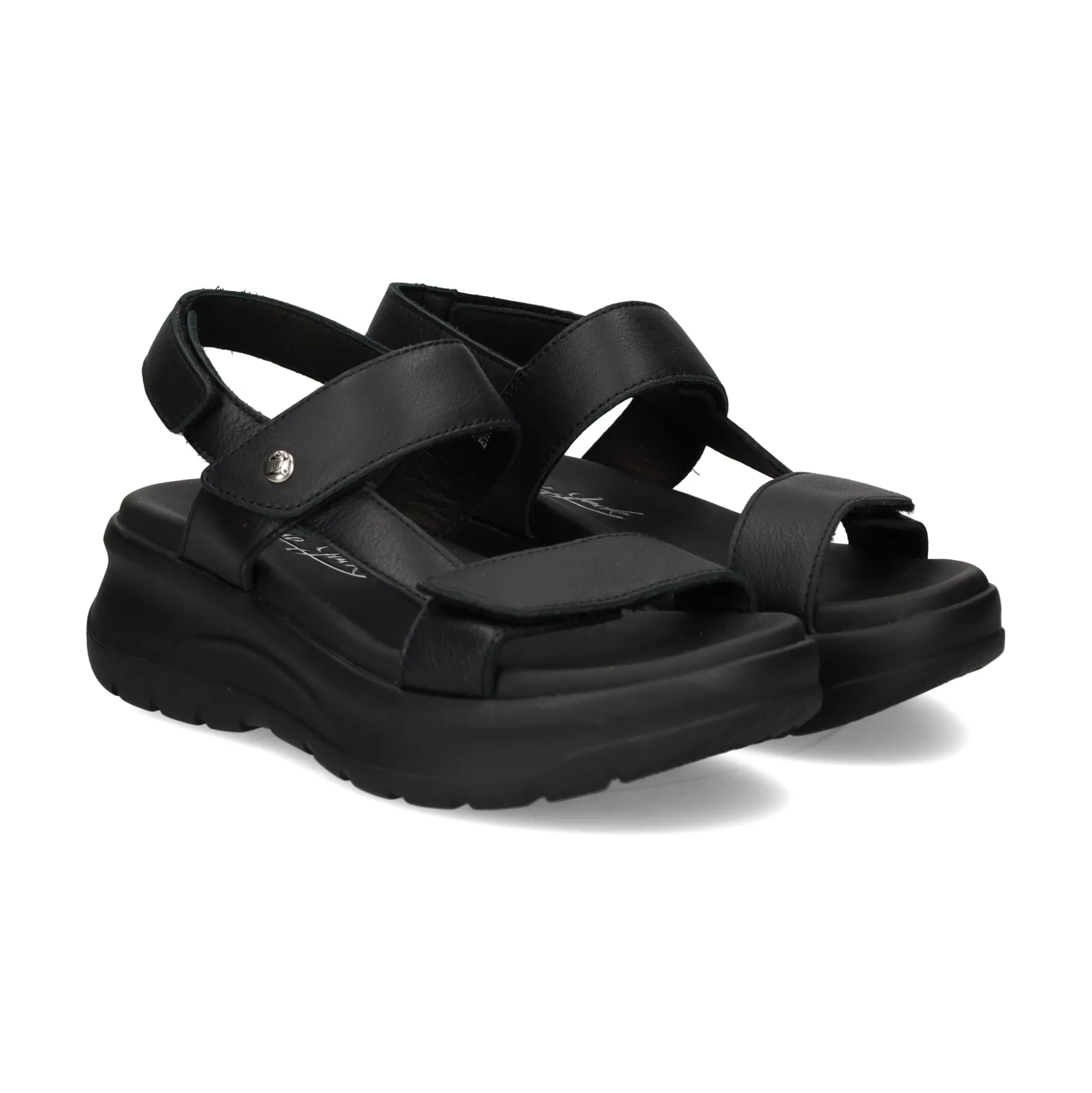 PANAMA JACK Sandalias con plataforma de Mujer Noor B1 NEGRO